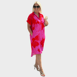 Sara - Dress with Floral Pattern