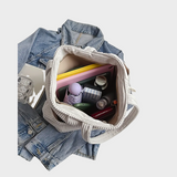 Amalia – Torba z paskiem i detalami z liny