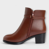 Emilia – Eleganckie zimowe botki na zamek