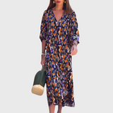 Dora | Maxi sukienka w stylu retro