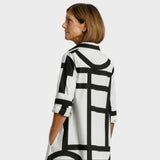 Petra - Dress with Geometric Pattern
