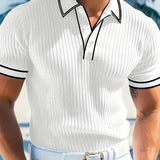 Goran - Elegancka polo z krótkim rękawem