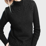 Elegancki pleciony sweter