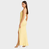 Krista - Elegancka sukienka koronkowa z falbanami