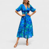 Clara - Elegant Colorful Dress