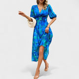 Clara - Elegant Colorful Dress