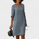 Lana - V-Neck Dress