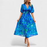 Clara - Elegant Colorful Dress