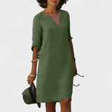 Lana - V-Neck Dress