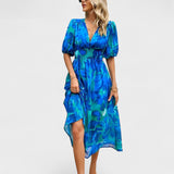 Clara - Elegant Colorful Dress