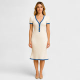 Spring - Elegant Midi Dress