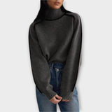 Emili - Miękki i elegancki sweter z wysokim golfem