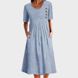 Daniela - Striped Summer Dress