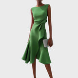 Katarina - Asymmetric Midi Dress Set