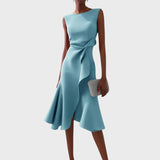 Katarina - Asymmetric Midi Dress Set