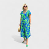 Rita - Elegant Colorful Dress