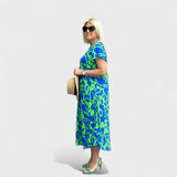 Rita - Elegant Colorful Dress