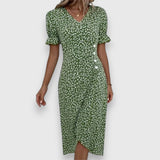 Tessina – Elegancka Kwiatowa Sukienka