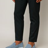 Stanisław - Eleganckie mokasyny zamszowe