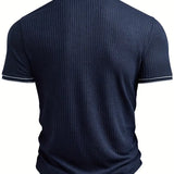 Śniegomir – Eleganckie polo z kontrastowym kołnierzykiem