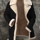 Boryslaw - Ciepła gęsta pluszowa kurtka