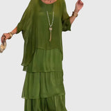 Susan™ | Długa i Jasna Elegancka Sukienka