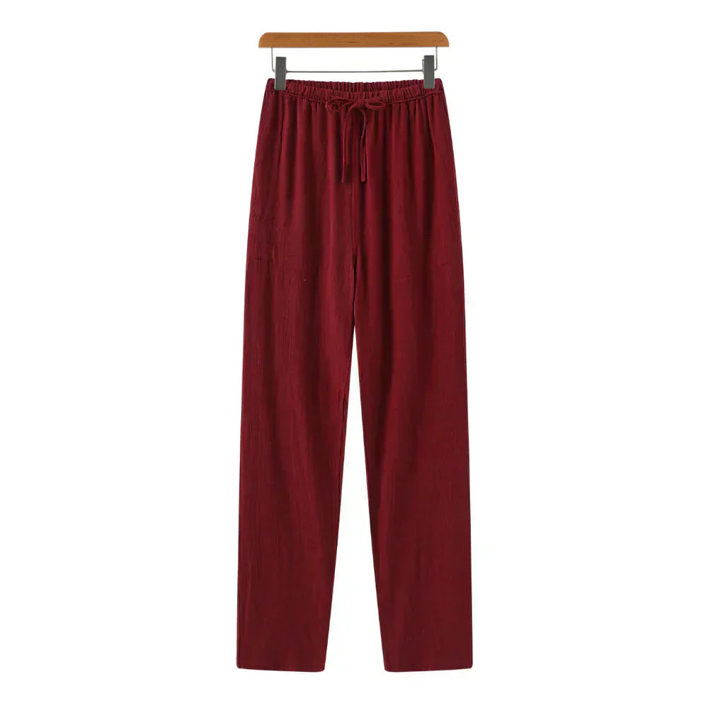 Tervel - Slim Linen Pants