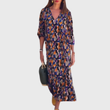 Dora | Maxi sukienka w stylu retro