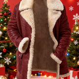 Boryslaw - Ciepła gęsta pluszowa kurtka