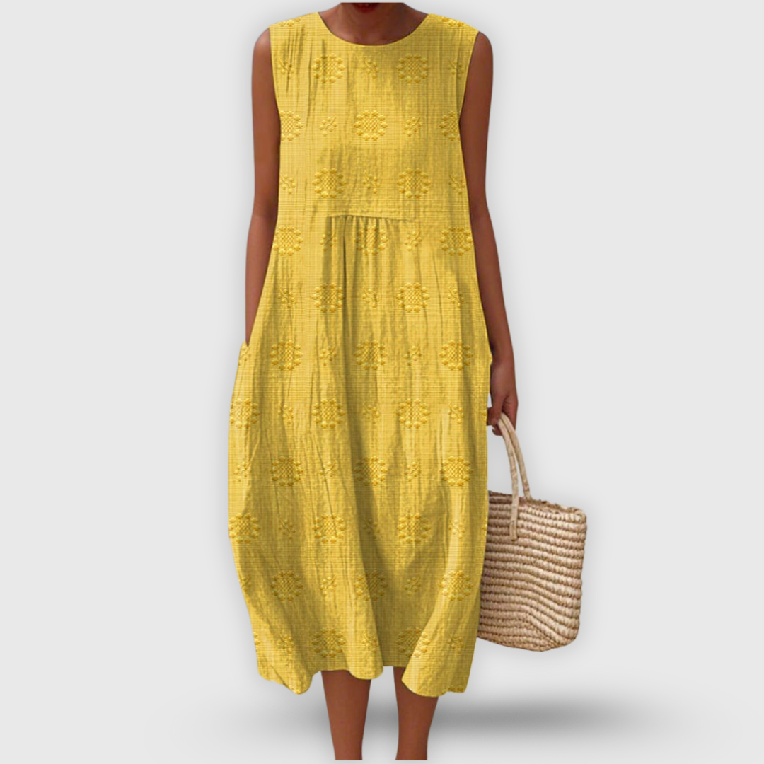 Amalina™ - Elegant Cotton Dress