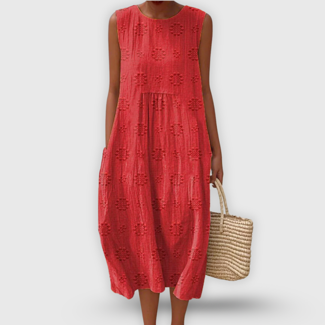 Amalina™ - Elegant Cotton Dress