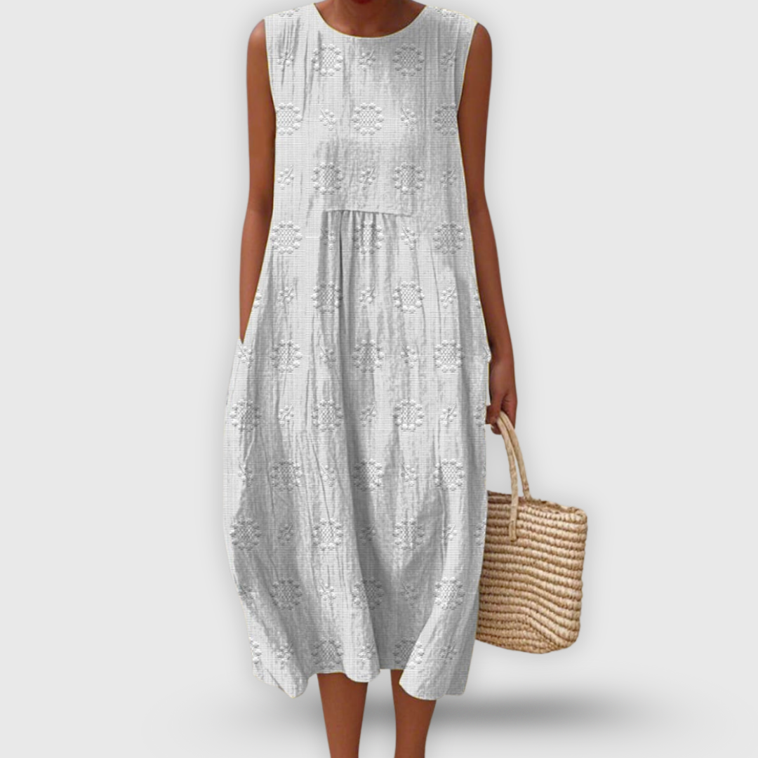 Amalina™ - Elegant Cotton Dress