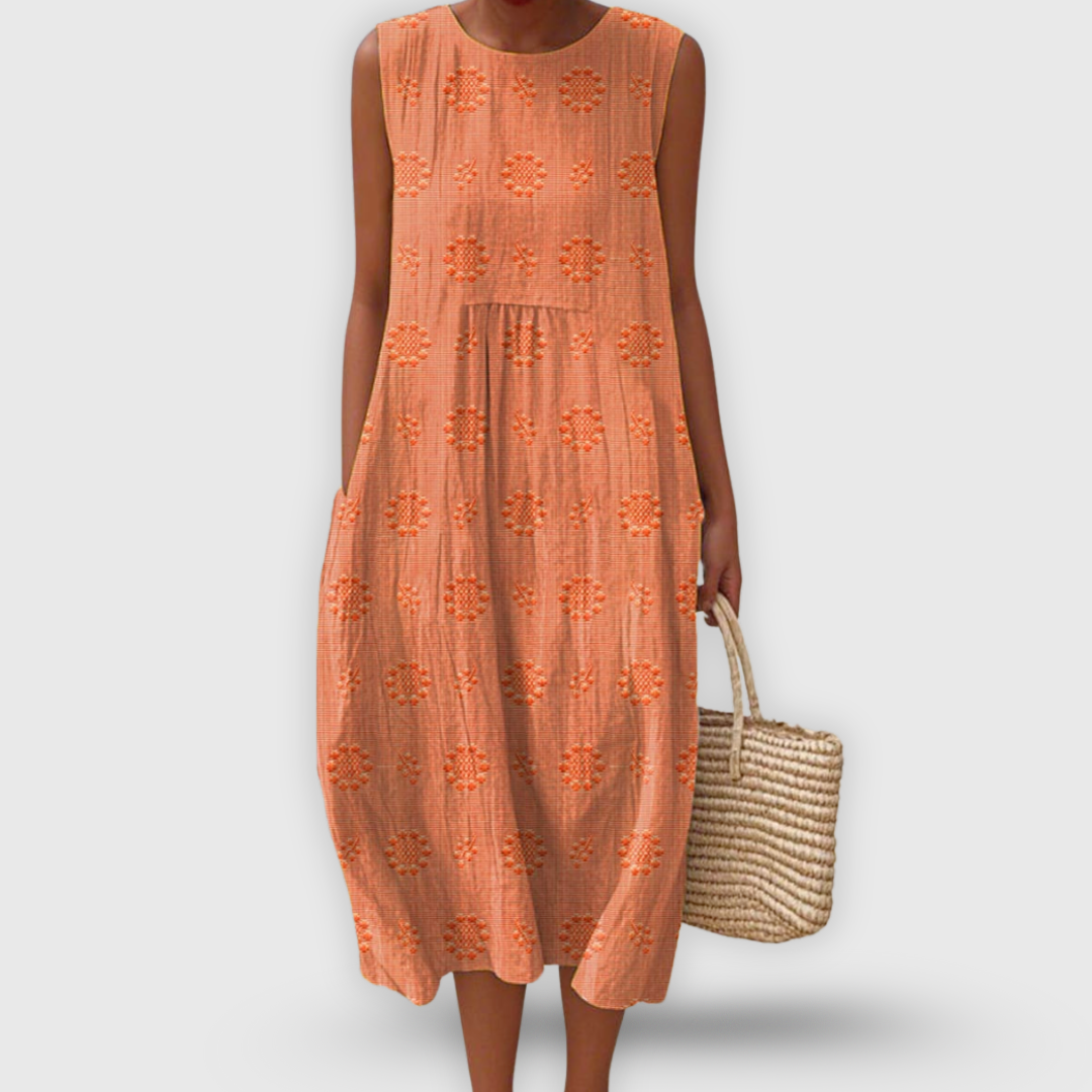 Amalina™ - Elegant Cotton Dress