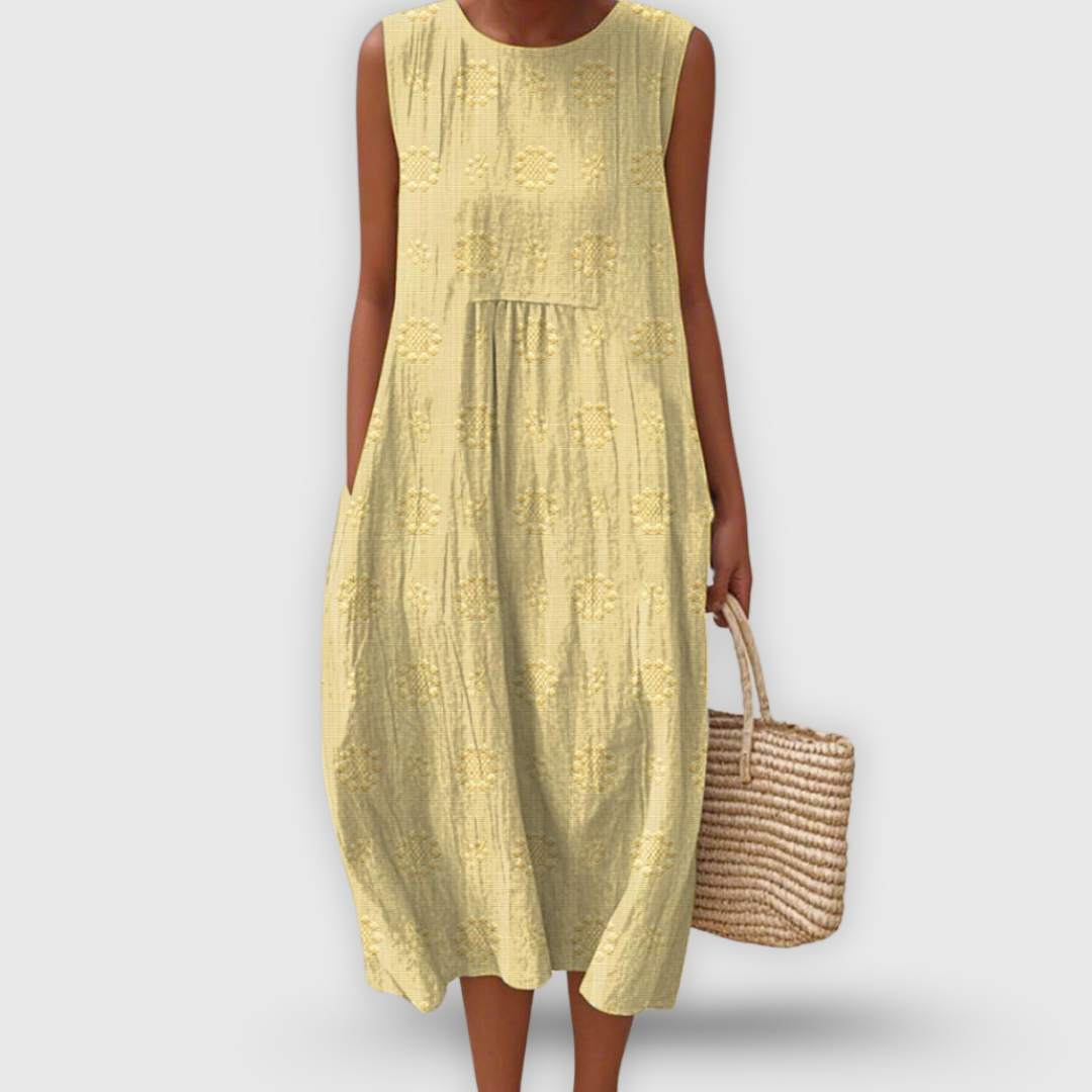 Amalina™ - Elegant Cotton Dress
