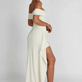 Rilena – Letnia sukienka maxi z rozcięciem