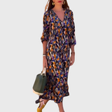 Dora | Maxi sukienka w stylu retro
