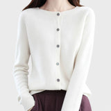 Jéssica - Cardigan em Malha de Caxemira