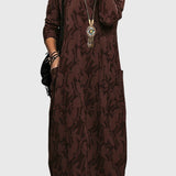 Victoria | Sukienka z okrągłym dekoltem na co dzień