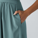 Jaromil – Elegancka sukienka kopertowa z wysokim stanem