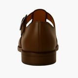 Tavion – Plecione sandały z paskiem