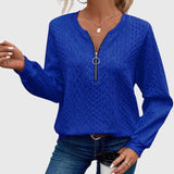 Nora™ | Sweter z zamkiem błyskawicznym