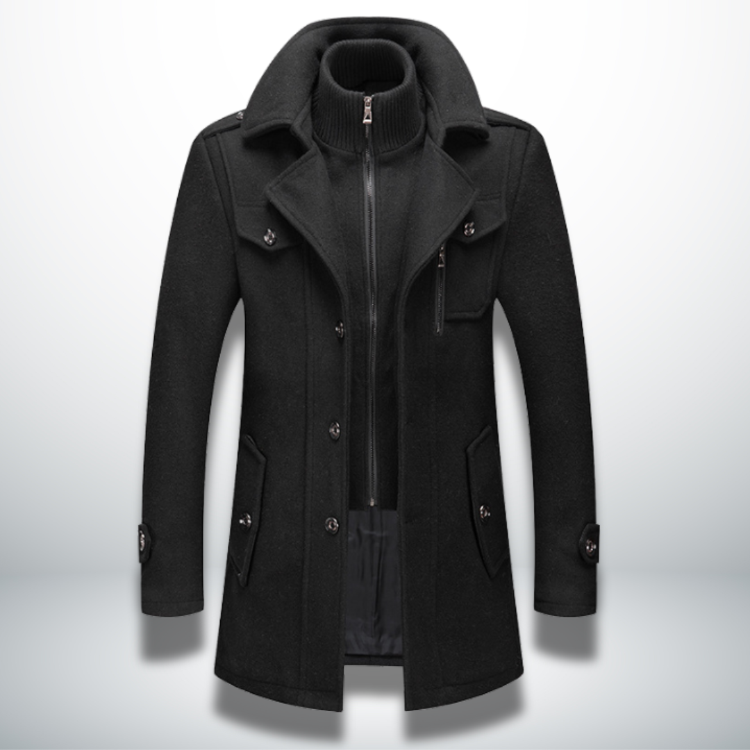 Angelo™ | Ciepły i elegancki płaszcz dla mężczyzn