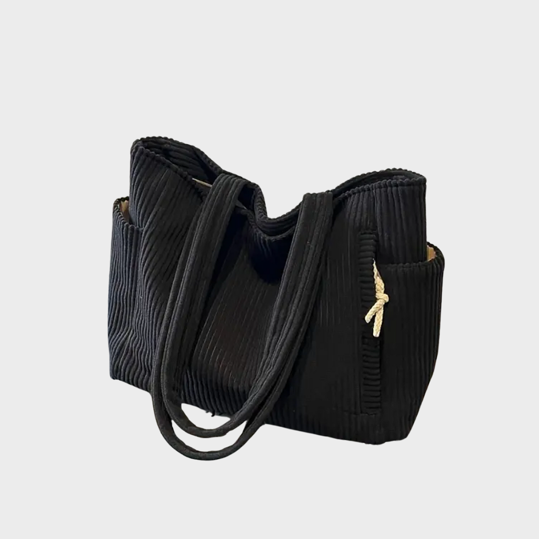 Amalia – Torba z paskiem i detalami z liny