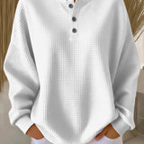 Anne | Codzienna bluza z kołnierzem