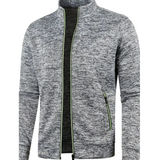 Walerian – Klasyczna dzianinowa kurtka zapinana na zamek