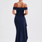 Rilena – Letnia sukienka maxi z rozcięciem