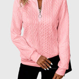 Nora™ | Sweter z zamkiem błyskawicznym