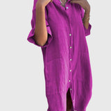 Jady™ | Luźna sukienka koszulowa w stylu Ibiza