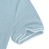 Śniegomir – Eleganckie polo z kontrastowym kołnierzykiem