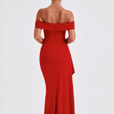 Rilena – Letnia sukienka maxi z rozcięciem